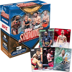 2025 Topps Stadium Club UFC Mega Box - 6 Packs