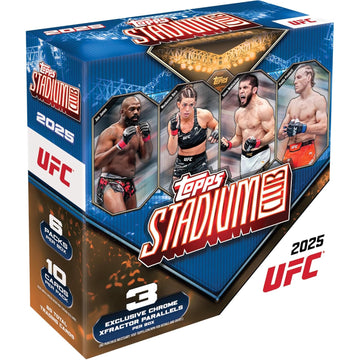 2025 Topps Stadium Club UFC Mega Box - 6 Packs