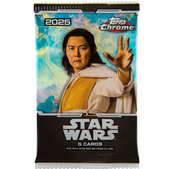 Topps Chrome Star Wars 2025: Blaster Box - 8 Packs Trading Cards Topps