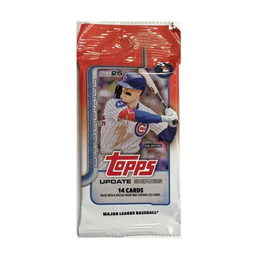 Topps 2025 Baseball Update Series: Single Booster Pack Sports Cards Topps
