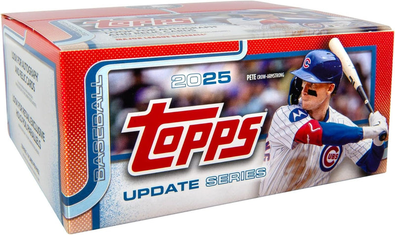 Topps: MLB Baseball Update Series 2025 Retail Box - 20 Packs Sports Cards Topps