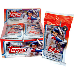 Topps: MLB Baseball Update Series 2025 Retail Box - 20 Packs Sports Cards Topps