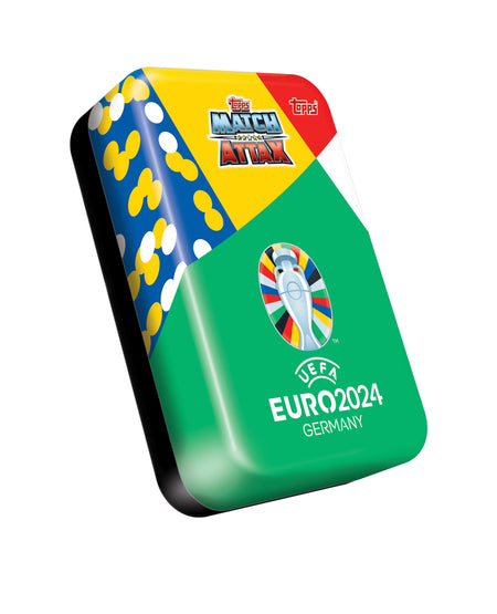 Topps Match Attax: Euros Mega Tin - 1 Random Tin Card Game Topps