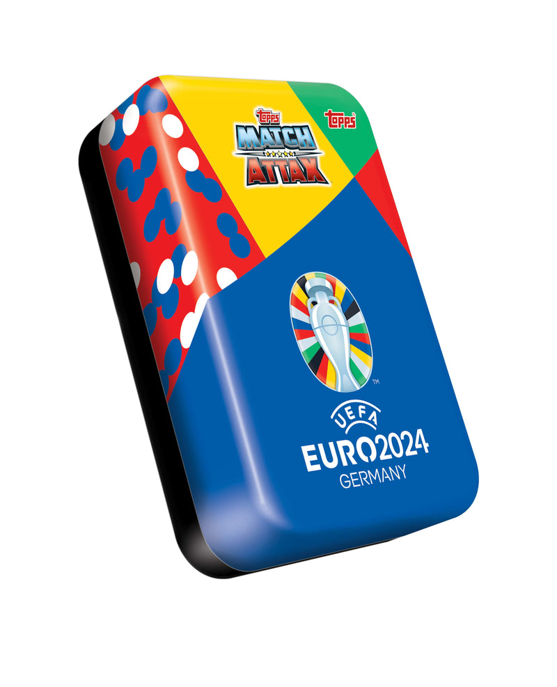 Topps Match Attax: Euros Mega Tin - 1 Random Tin Card Game Topps