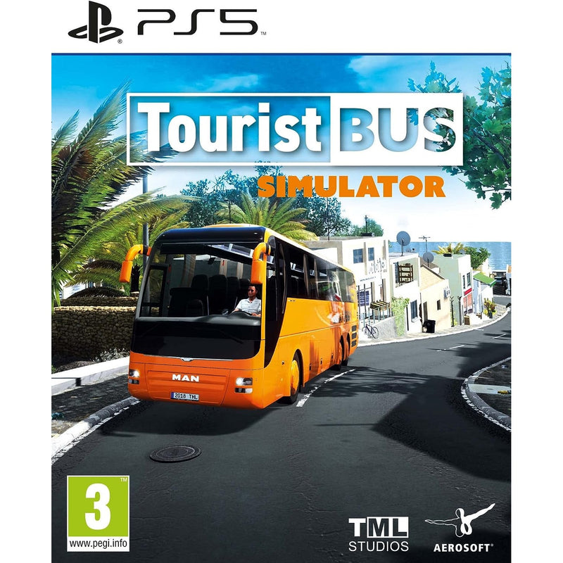 Tourist Bus Simulator [PlayStation 5] PlayStation 5 Video Game Aerosoft   