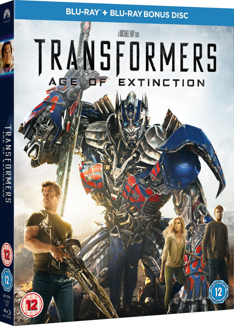 Transformers Age Of Extinction Blu-Ray + Bonus Disc [Blu-Ray] Blu-Ray Movie Hasbro   