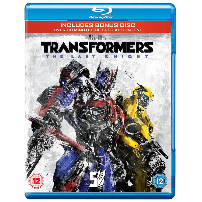 Transformers The Last Knight [Blu-Ray] Blu-Ray Movie Paradox Development Studio   