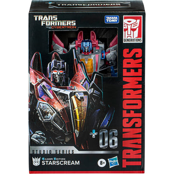 Transformers War for CyberTron: Starscream - 06 Studio Series Gamer Edition Toys & Games Hasbro