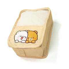 Travel Packing Cubes Set Travel Accessories Milk Mocha Bear