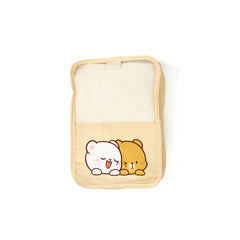 Travel Packing Cubes Set Travel Accessories Milk Mocha Bear