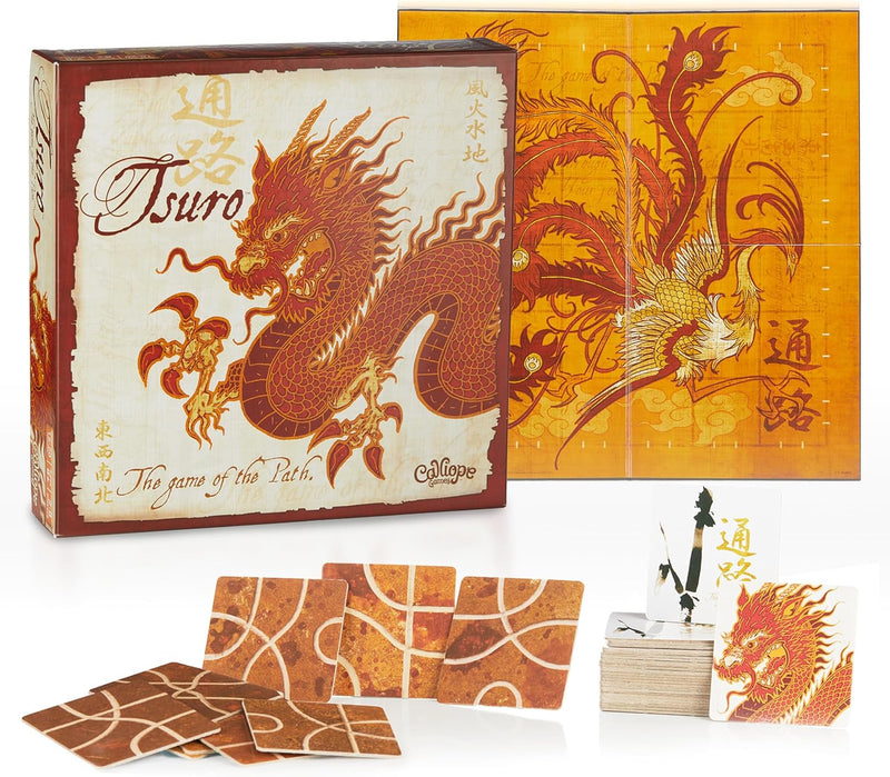 Tsuro: The Game of the Path [Board Game, 2-8 Players] Board Game Calliope Games