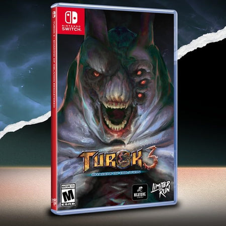 Turok 3 Shadow of Oblivion Remastered - Limited Run Games #237 [Nintendo Switch] Nintendo Switch Video Game Limited Run Games