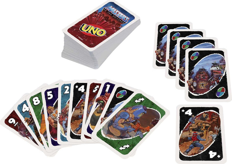 UNO: Masters of the Universe [2 - 10 Players] Card Game Mattel