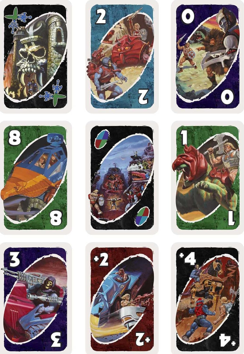 UNO: Masters of the Universe [2 - 10 Players] Card Game Mattel