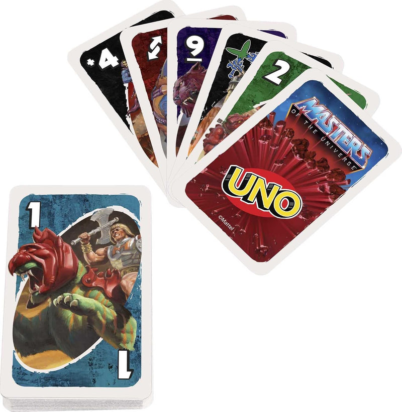 UNO: Masters of the Universe [2 - 10 Players] Card Game Mattel