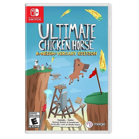 Ultimate Chicken Horse - A-Neigh-Versary Edition [Nintendo Switch] Nintendo Switch Video Game Merge Games
