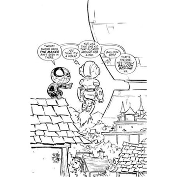 Ultimate Endgame: #1 [Skottie Young Black and White Virgin - 1:100] 2025 Comics Marvel Comics