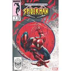Ultimate Spider-Man: #1 [Ivan Tao Virgin Foil & Trade Combo Shopville Exclusive Todd McFarlane Homage] 2025 Comics Marvel Comics