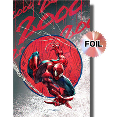 Ultimate Spider-Man: #1 [Ivan Tao Virgin Foil & Trade Combo Shopville Exclusive Todd McFarlane Homage] 2025 Comics Marvel Comics