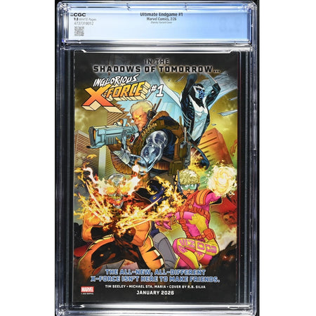 Ultimate Endgame: #1 [Chip Zdarsky CGC 9.8 CVR M - 1:1000] 2025 Comics Marvel Comics