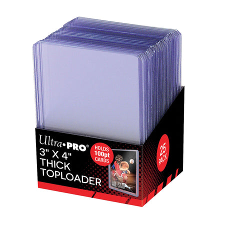 Ultra Pro: Toploader 3x4 100pt - 25ct Card Game Accessories Ultra Pro