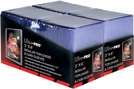 Ultra Pro: 3" x 4" Regular Top Loaders and Penny Sleeves - 200 Pieces Card Game Ultra Pro