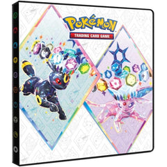 Ultra Pro Pokémon TCG Scarlet & Violet Prismatic Evolutions 4-Pocket Portfolio Card Game Accessories Ultra Pro