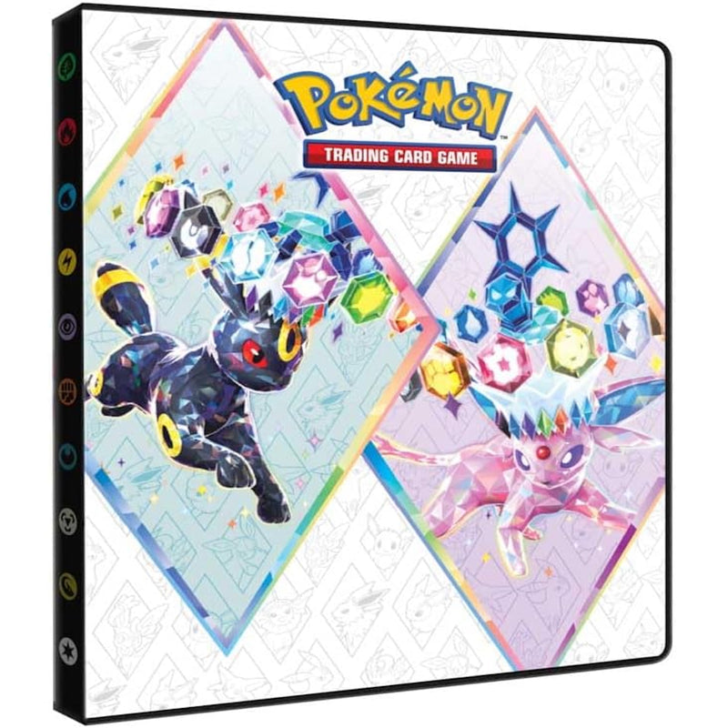 Ultra Pro Pokémon TCG Scarlet & Violet Prismatic Evolutions 4-Pocket Portfolio Card Game Accessories Ultra Pro