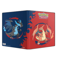 Ultra Pro: 9 Pocket Portfolio - Pokemon Mega Charizard X&Y Card Game Accessories Ultra Pro