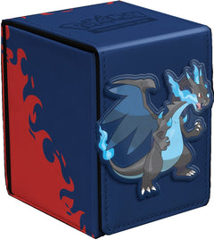 Ultra Pro: Alcove Deck Box - Pokemon Mega Charizard X Card Game Accessories Ultra Pro