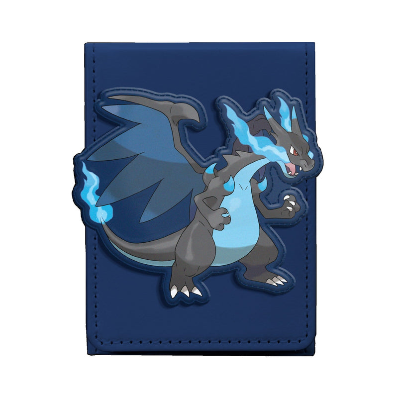 Ultra Pro: Alcove Deck Box - Pokemon Mega Charizard X Card Game Accessories Ultra Pro