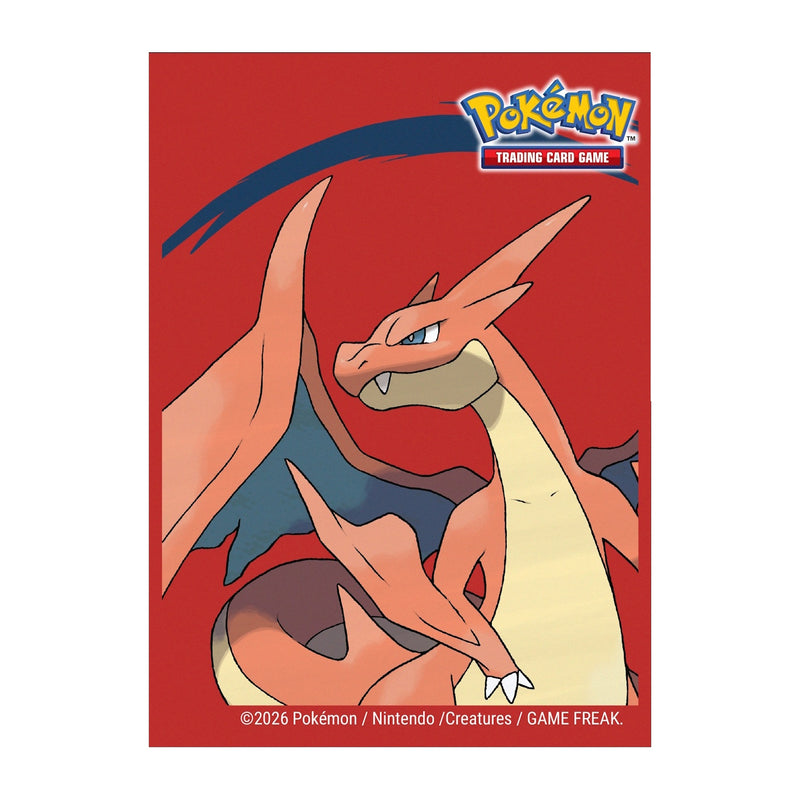 Ultra Pro: Deck Protector Sleeves - Pokemon Mega Charizard Y - 65 Count Card Game Accessories Ultra Pro