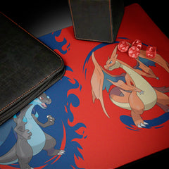 Ultra Pro: Playmat - Pokemon Mega Charizard X&Y Card Game Accessories Ultra Pro
