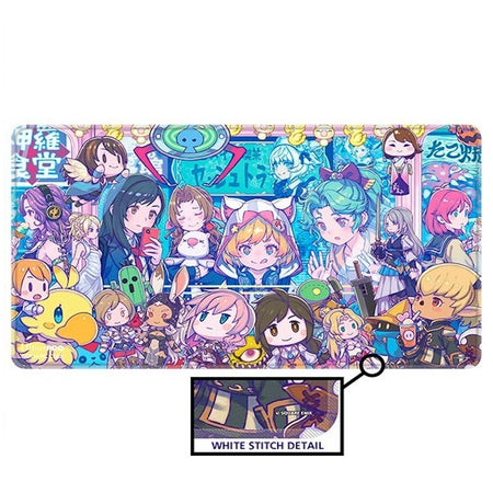 Ultra Pro: #SQkawaii Sounds Final Fantasy Playmat Card Game Accessories Ultra Pro