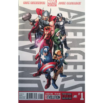 Uncanny Avengers: #1 [John Cassaday CVR A] 2012 Comics Marvel Comics