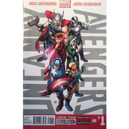 Uncanny Avengers: #1 [John Cassaday CVR A] 2012 Comics Marvel Comics