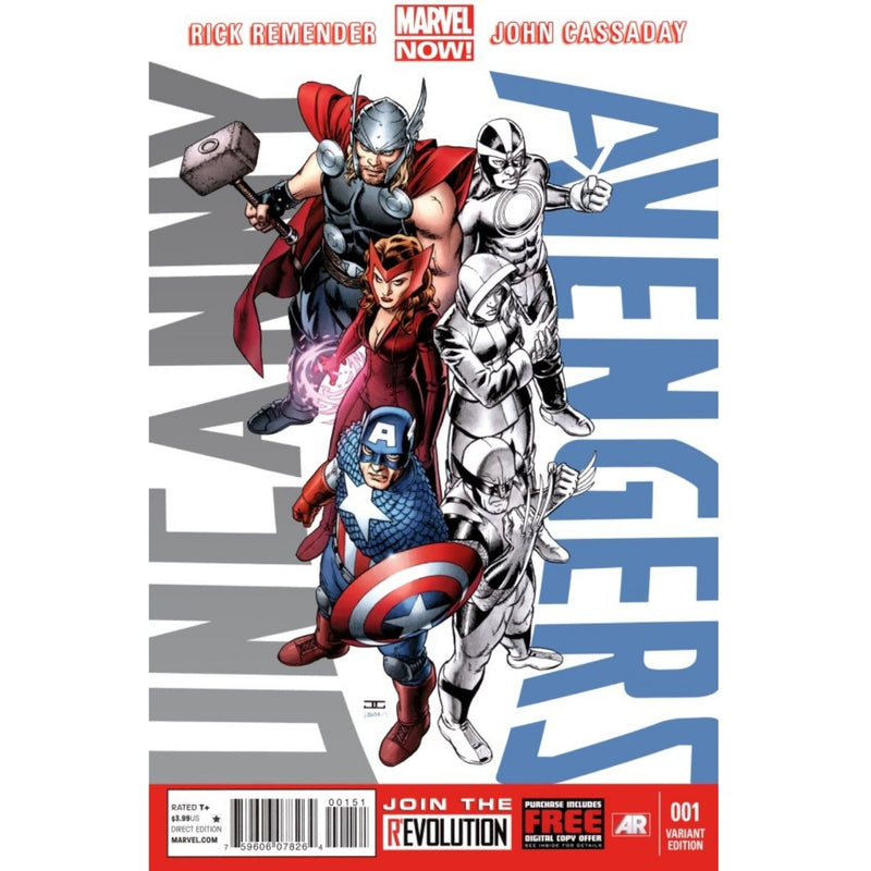 Uncanny Avengers: #1 [John Cassaday CVR E] 2013