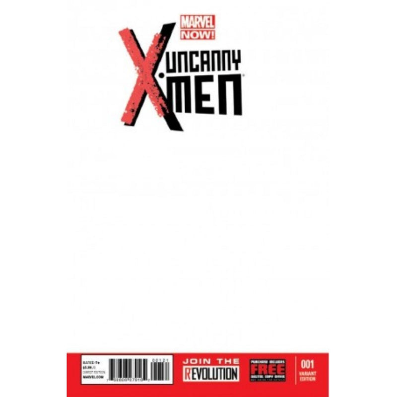 Uncanny X-Men: #1 [Blank CVR B] 2013