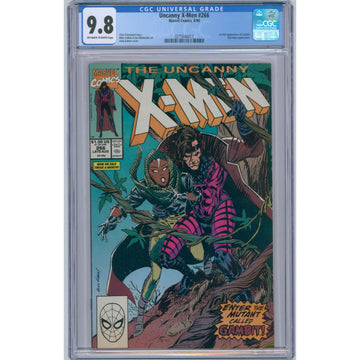Uncanny X-Men: #266 [CGC 9.8 Andy Kubert CVR] 1990 Comics Marvel Comics
