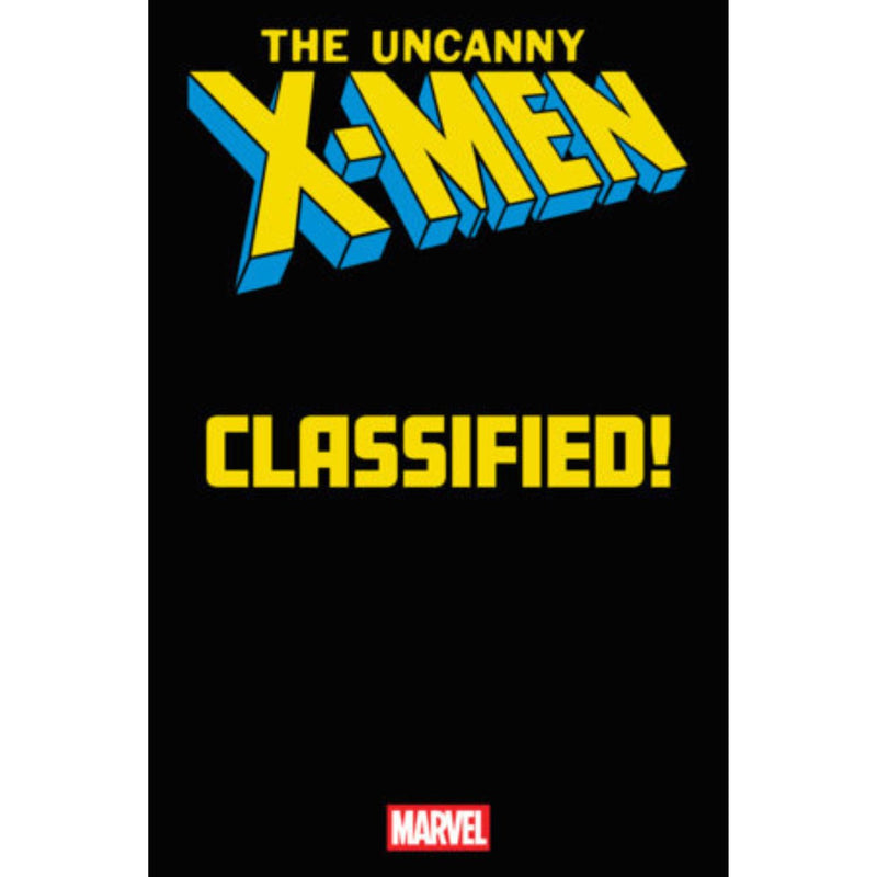 **artist and image Uncanny X-Men: #30 [Classified MTG CVR B] 2024 Comics Marvel Comics