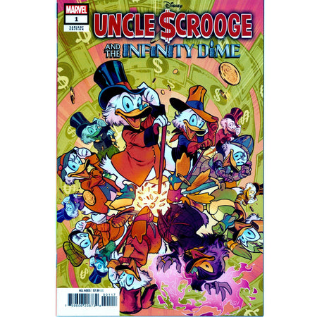 Uncle Scrooge And The Infinity Dime: #1 [Larraz Cvr K - 1:100] 2024 Comics Marvel Comics