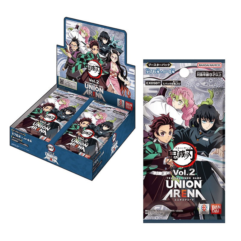 Union Arena TCG: Demon Slayer Kimetsu No Yaiba Booster Box [UEX05BT] - 16 Packs Card Game Bandai Namco