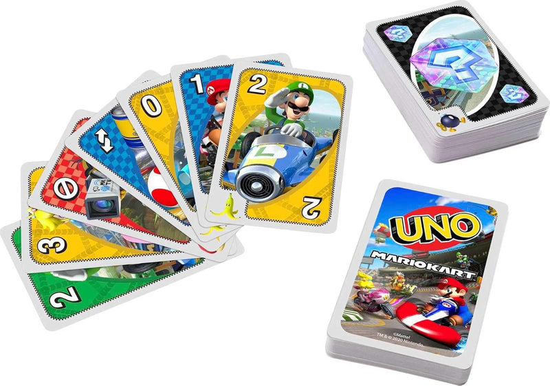 UNO: Mario Kart Board Game Mattel