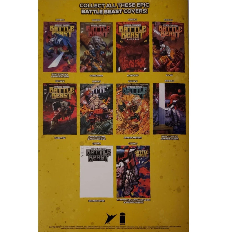Invincible Universe Battle Beast: #1 [Annalisa Leoni Cvr D] 2025 Comics Image Comics