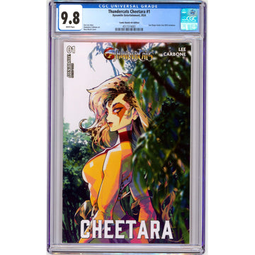 Graded: Thundercats: Cheetara #1 [CGC 9.8 Rose Besch Comic Sketch Art SDCC Exclusive] 2024 Comics Dynamite Entertainment