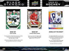Upper Deck: 2023-24 Black Diamond Hockey Hobby Box Sporting Goods Upper Deck