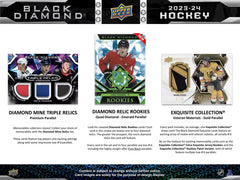 Upper Deck: 2023-24 Black Diamond Hockey Hobby Box Sporting Goods Upper Deck