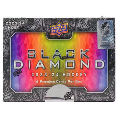 Upper Deck: 2023-24 Black Diamond Hockey Hobby Box Sporting Goods Upper Deck