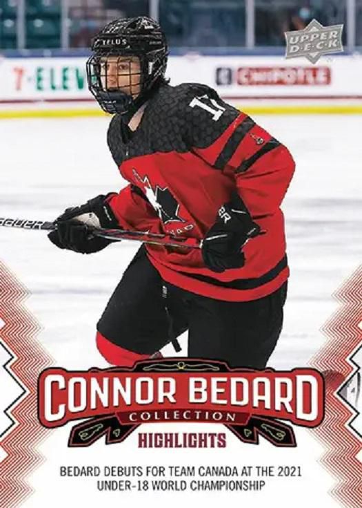 Upper Deck: 2023-24 Connor Bedard Collection Set Sporting Goods Upper Deck   