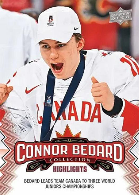 Upper Deck: 2023-24 Connor Bedard Collection Set Sporting Goods Upper Deck   